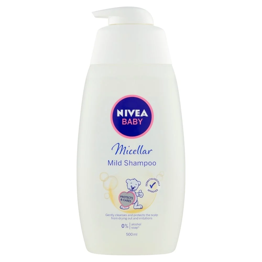 Nivea Baby jemný micelárny šampón 500 ml