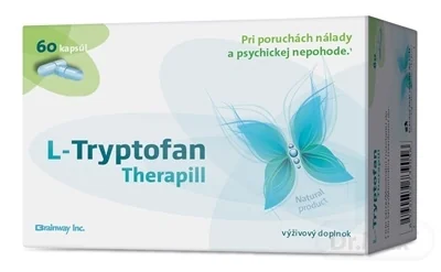 L-Tryptofan Therapill 1×60 cps, výživový doplnok