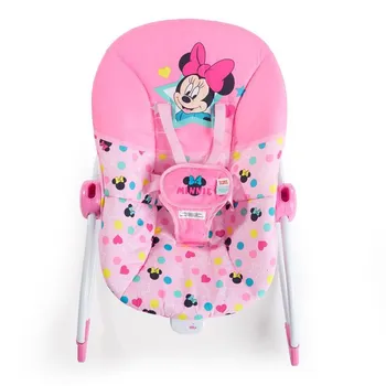 DISNEY BABY  Húpatko vibrujúce Minnie Mouse Stars & Smiles Baby 0m+, do 18kg, 2019 1×1 ks