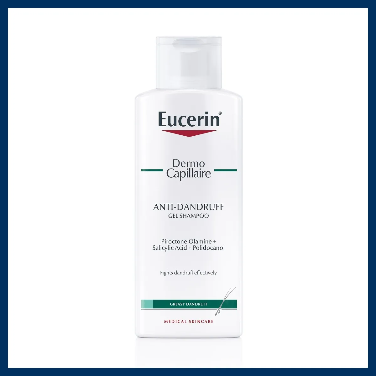 Eucerin DermoCapillaire proti mastným lupinám 1×250 ml, šampón
