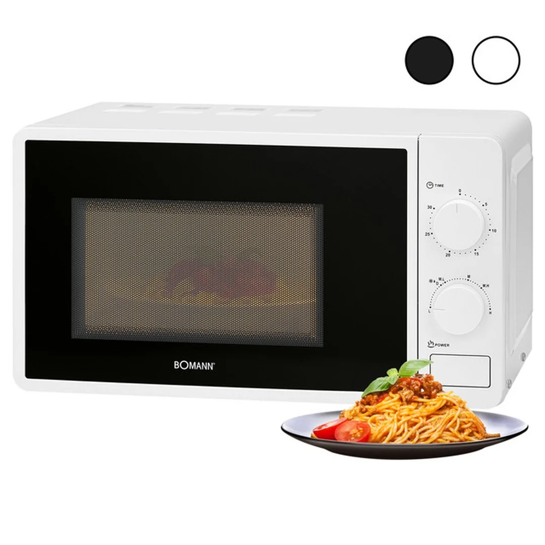 Bomann MW 6014 CB mikrovlnná rúra 20 l, 700 W, biela