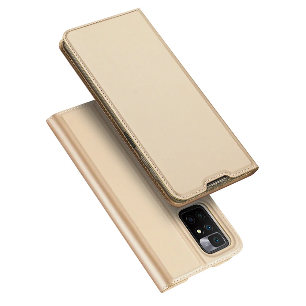 DUX DUCIS Skin Pro knižkové kožené puzdro na Xiaomi Redmi 10