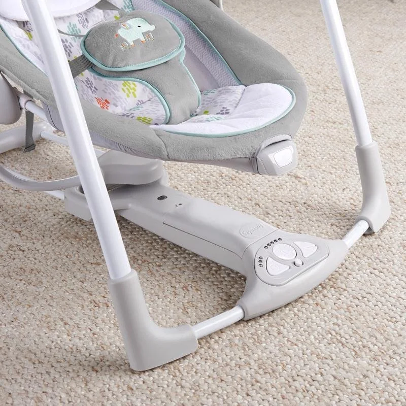 Hojdačka konvertibilná s adaptérom vibrujúca s melódiou Wimberly™ 2v1, 0m+ do 9 kg