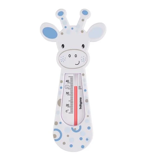 BabyOno Teplomer do vody - biely 1×1 ks, biela farba