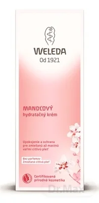 WELEDA MANDĽOVÝ hydratačný krém 1×30 ml, denná aj nočná starostlivosť