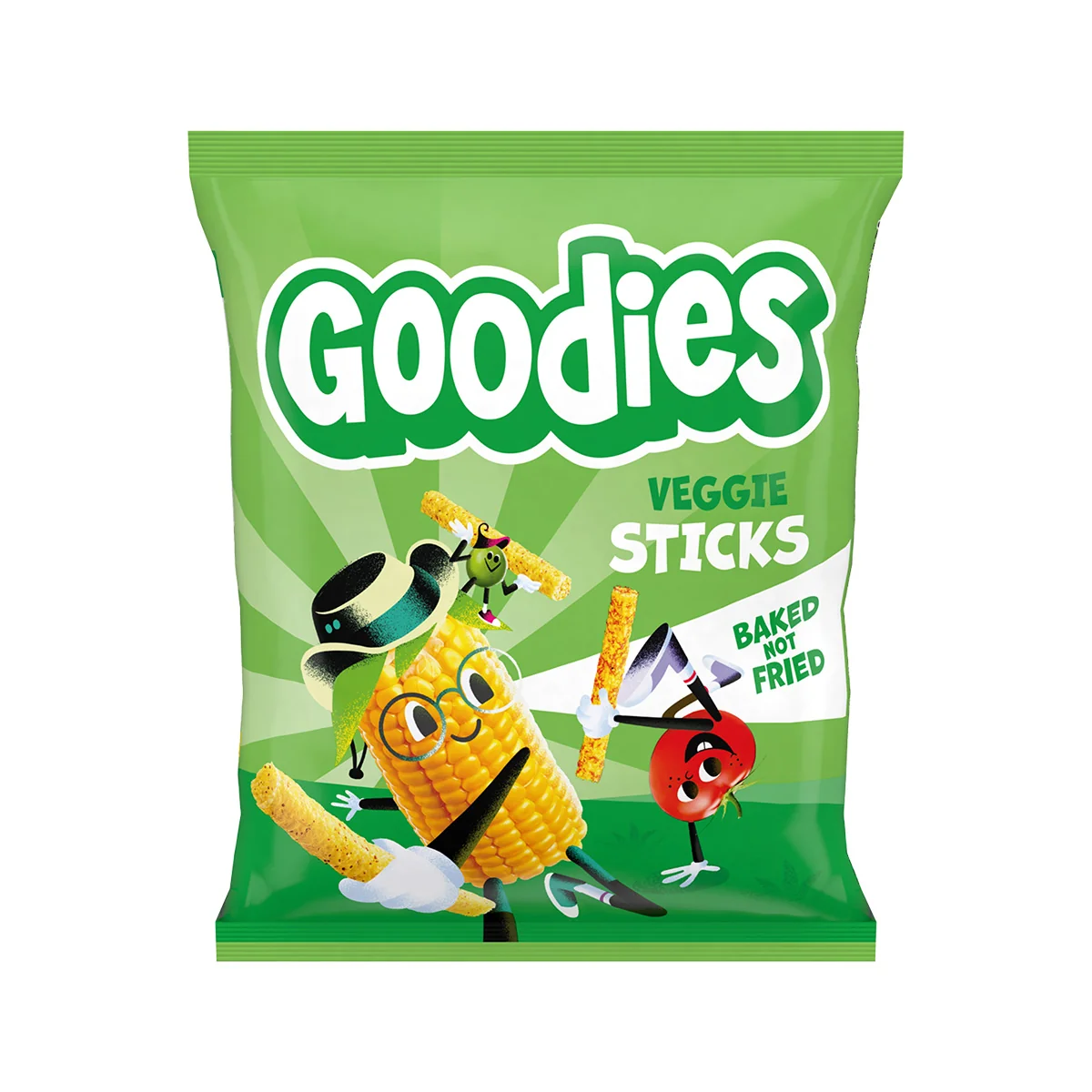 Goodies zeleninové tyčinky 1×30 g, tyčinka