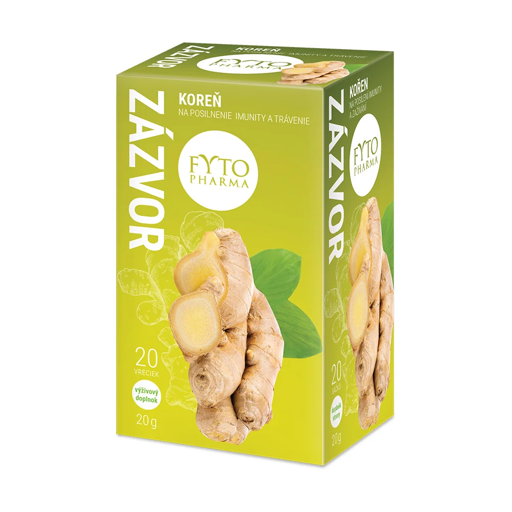 FYTO Zázvor čaj 20×1 g, čaj