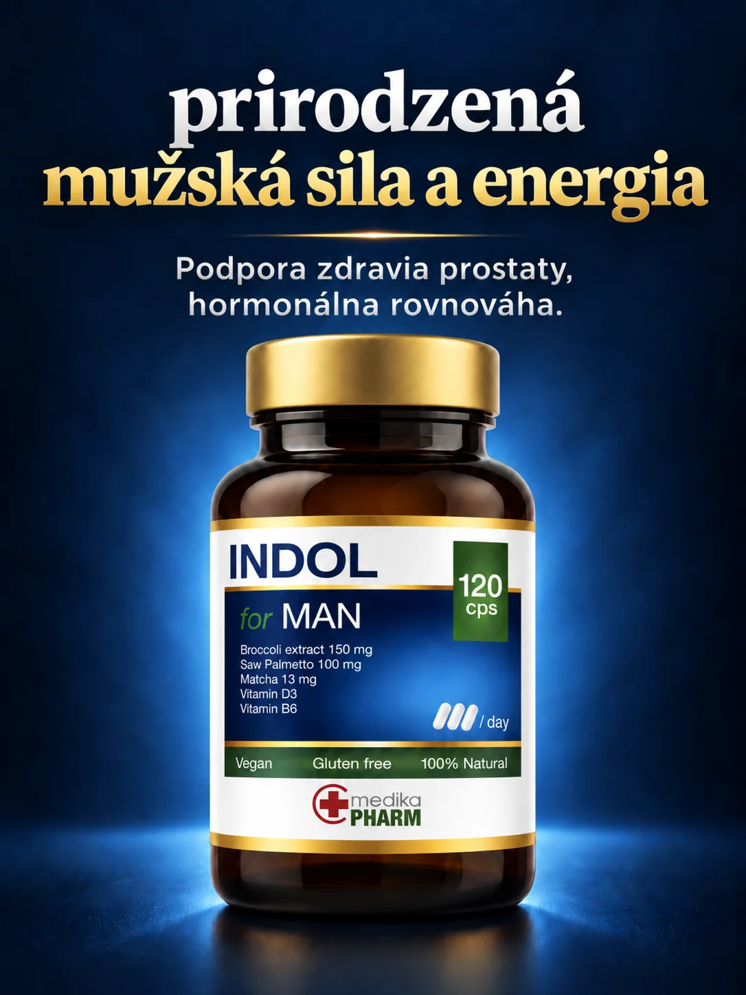 INDOL FOR MAN 120 cps