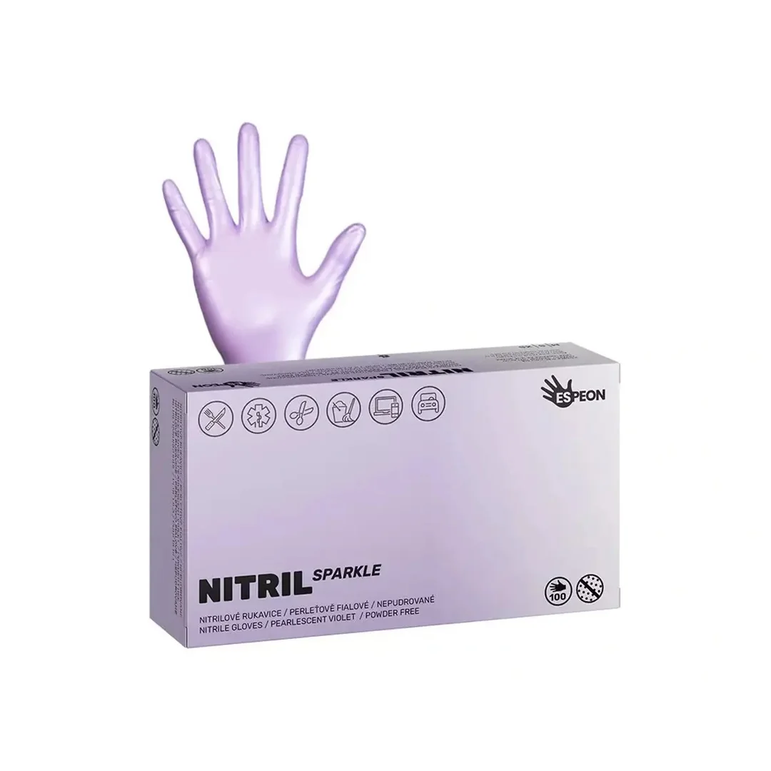 Nitrilové rukavice NITRIL SPARKLE 100ks