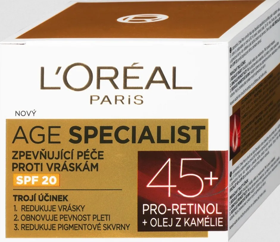 L'Oréal Paris Age Specialist 45+ Denný krém s SPF 20