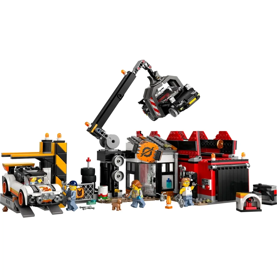 LEGO® City 60472 Šrotovisko s autami