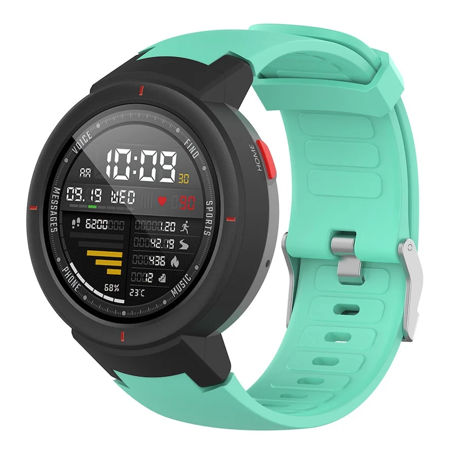 BStrap Silicone remienok na Xiaomi Amazfit Verge teal