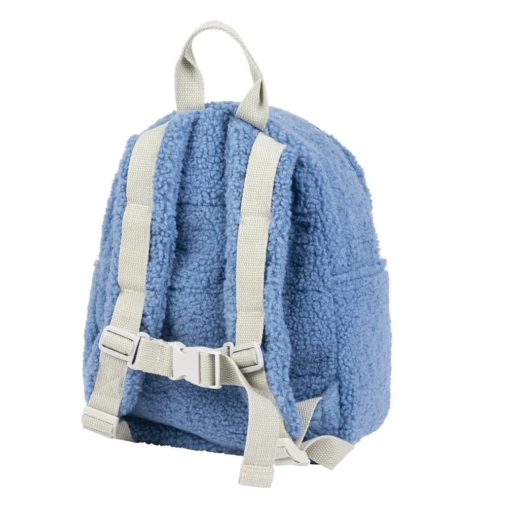 Batoh detský plyšový Teddy blue