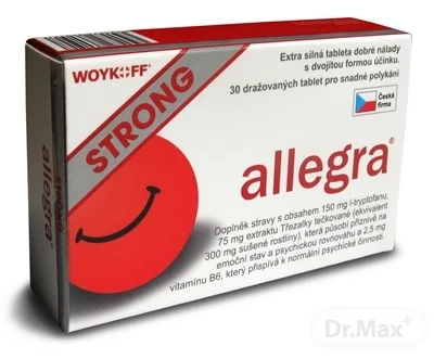 allegra STRONG 1×30 tbl, doplnok výživy