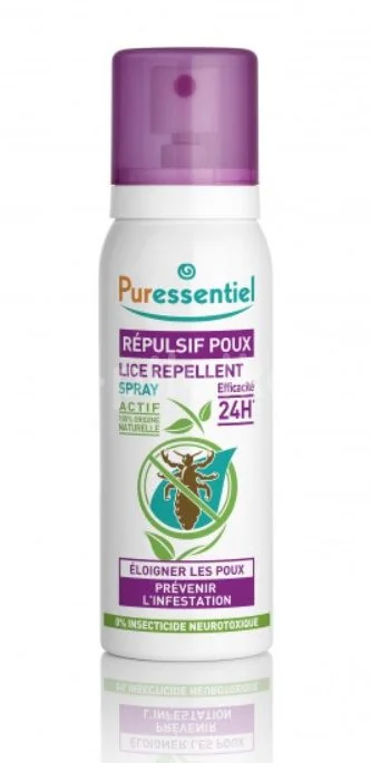 PURESSENTIEL Repelent proti všiam 1×75 ml, repelent proti všiam