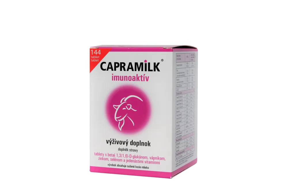 CAPRAMILK® imunoaktív 1×144 ks, výživový doplnok