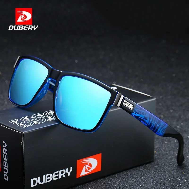 DUBERY Chicago 1 slnečné okuliare, Bright Black / Black