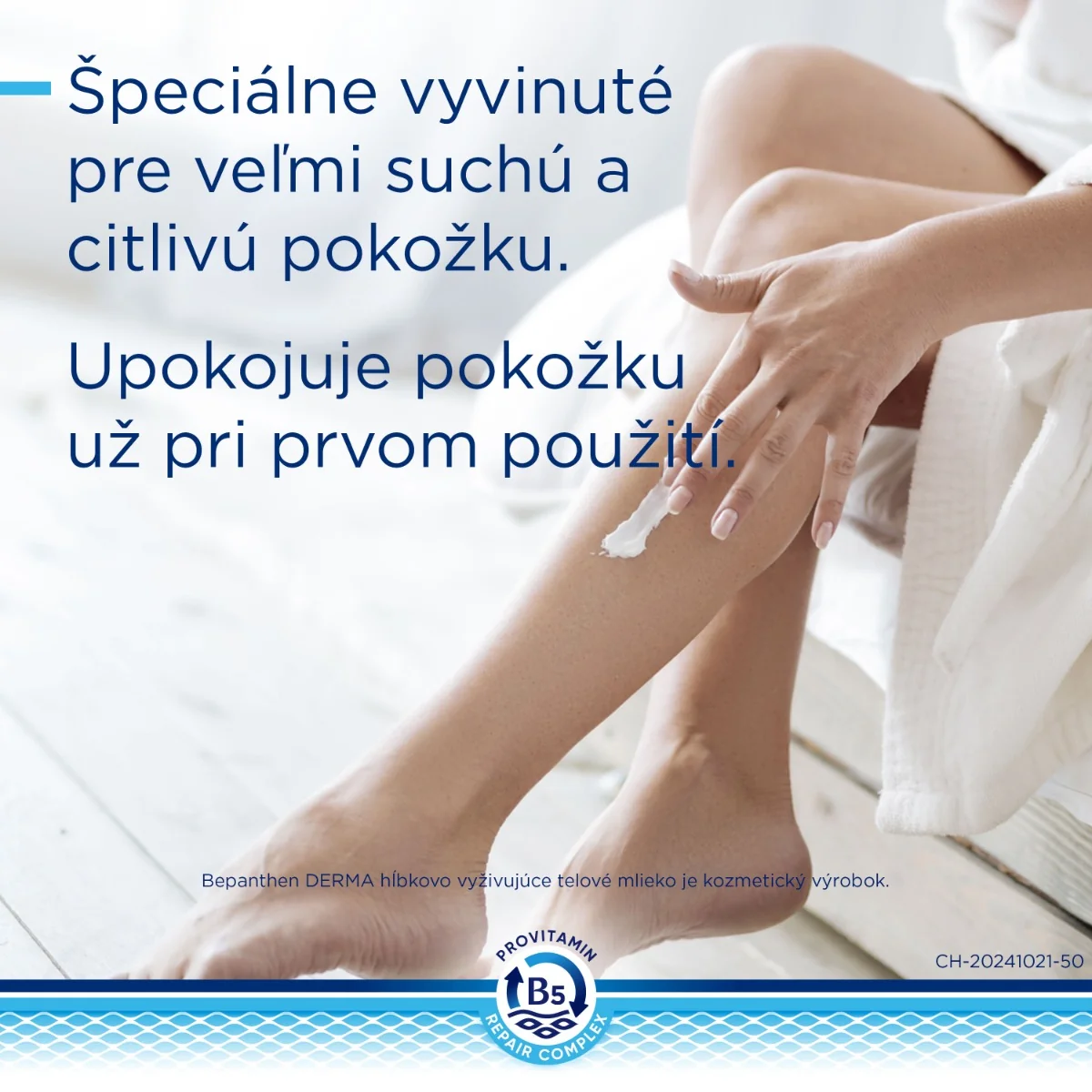 Bepanthen Derma hĺbkovo vyživujúce telové mlieko 400 ml