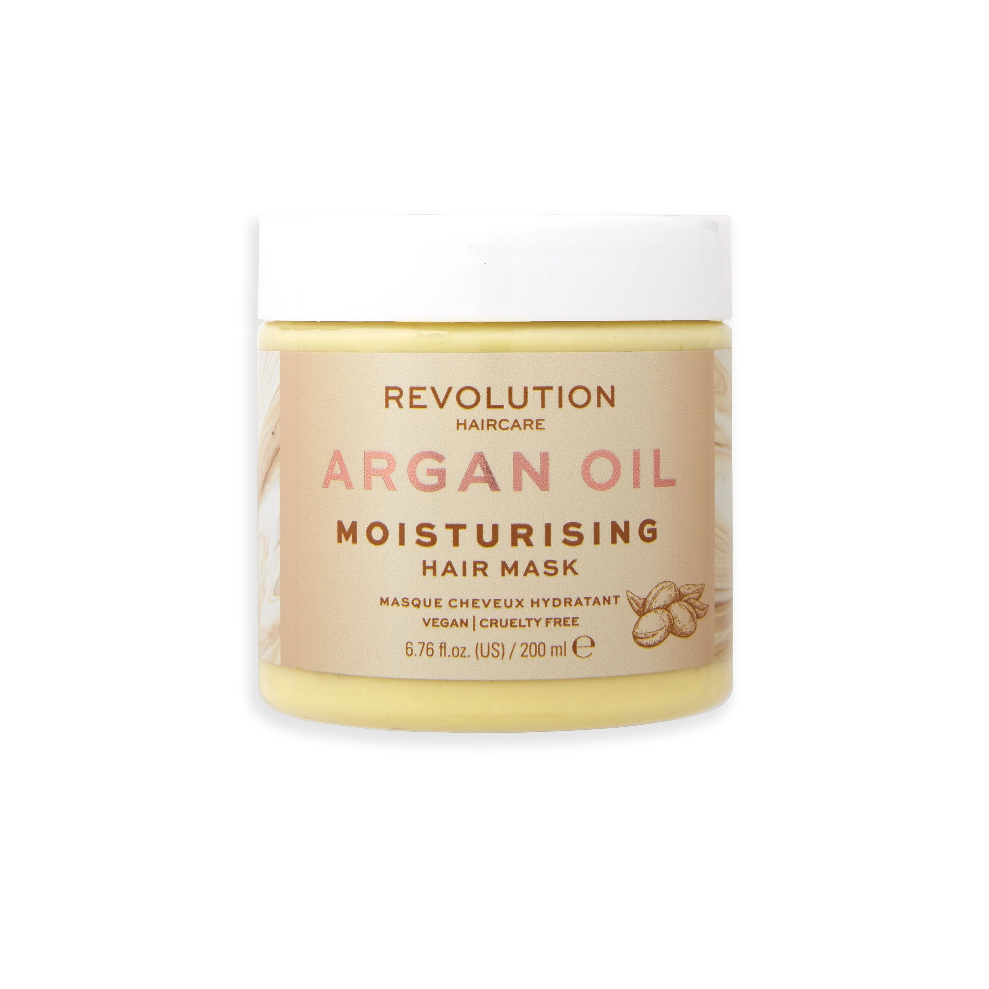 Revolution Haircare Moisturising Argan Oil maska na vlasy 1×150 ml, maska na tvár