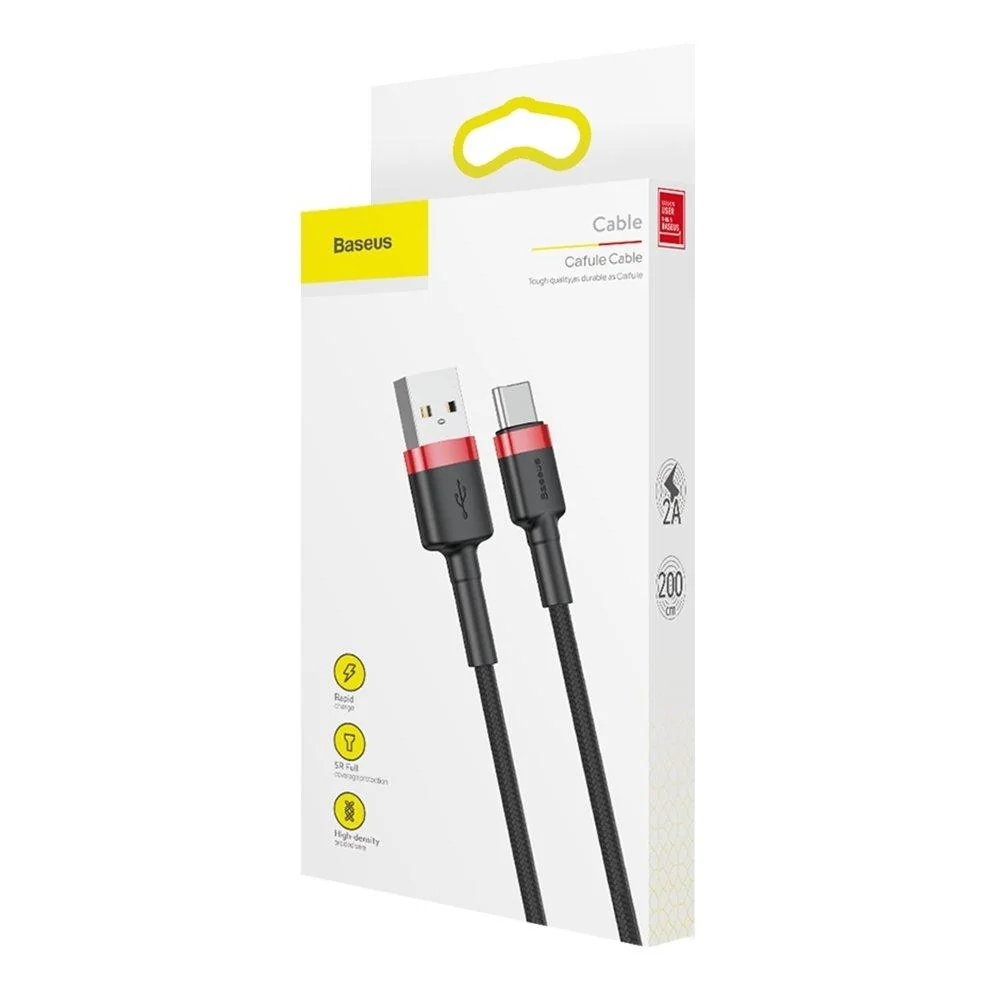 Odolný nylonový kábel USB / USB-C