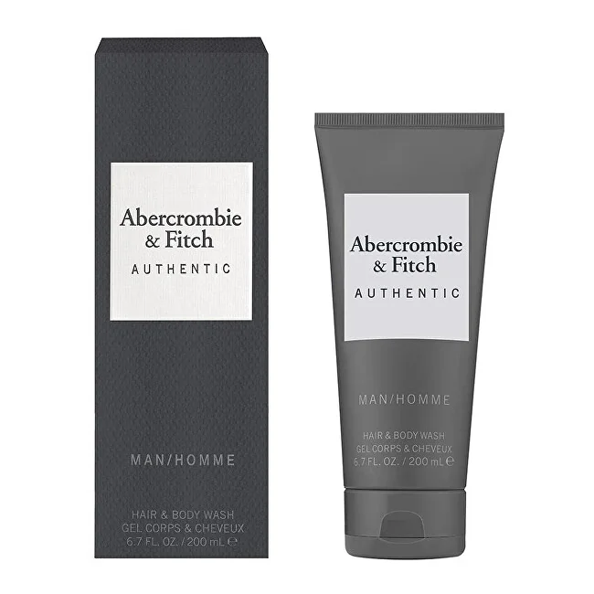Abercrombie&Fitch Authentic Man Shg 200ml 1×200 ml, sprchový gél
