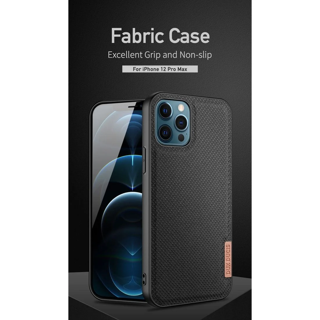 DUX DUCIS Fino kryt na iPhone 12 Pro Max, zelený