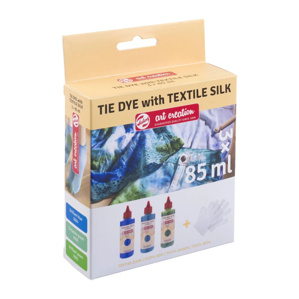 Talens Art Creation Tie-Dye textilná farba set, 3ks 85 ml -Talens Art Creation