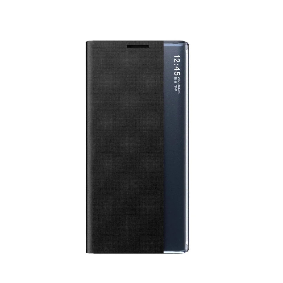 MG Sleep Case knižkové puzdro na Samsung Galaxy S25 Edge, čierne