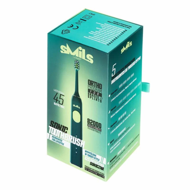 VITAMMY SMILS sonická zubná kefka pre ortodontické aparáty, Ocean 