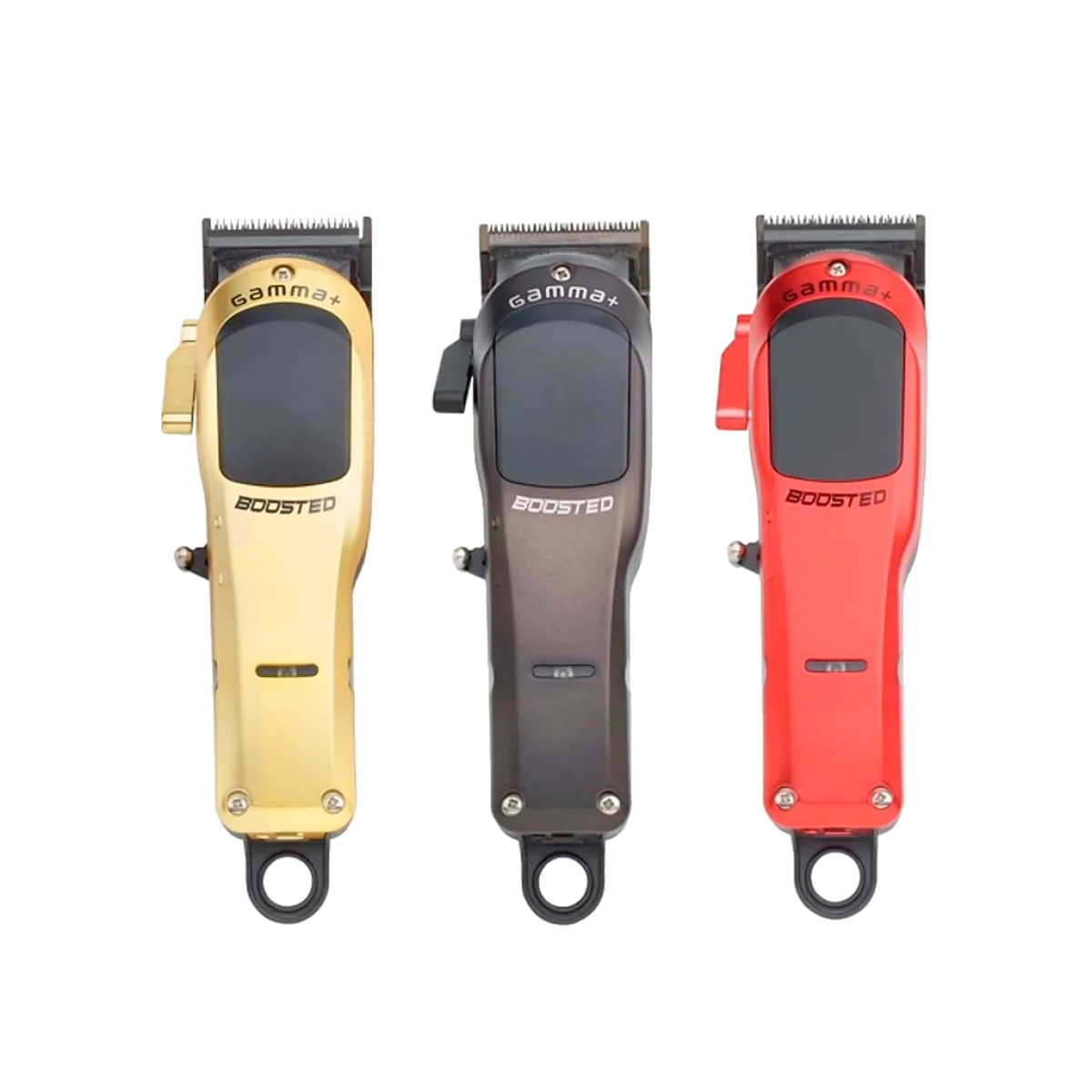 Súprava na strihanie Gamma Clipper Boosted + 3 interchangeable custom body kits + charging dock