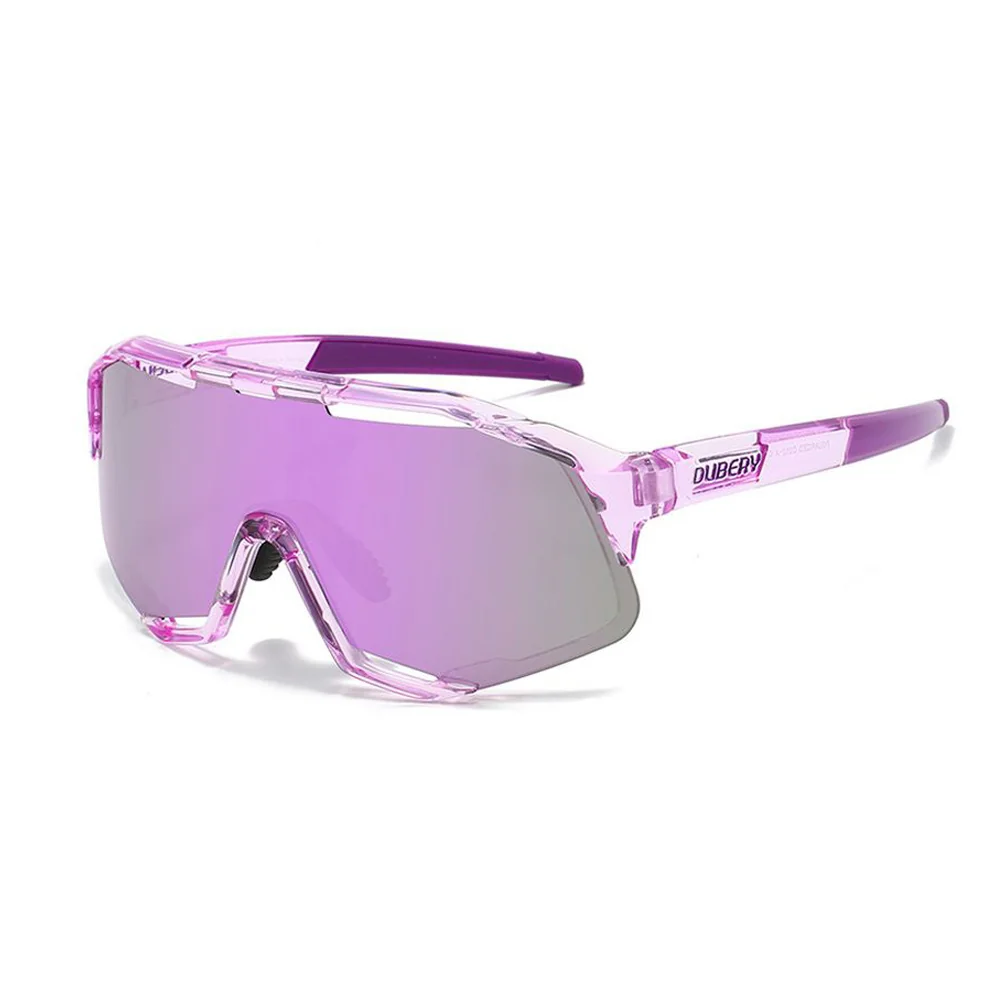 DUBERY Flash 7 cyklistické okuliare, Purple / Gray