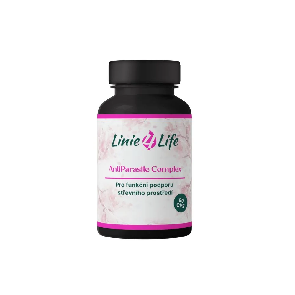 Linie4life ANTIPARASITE COMPLEX bylinný komplex 90 kapsúl Na prečistenie organizmu a čriev