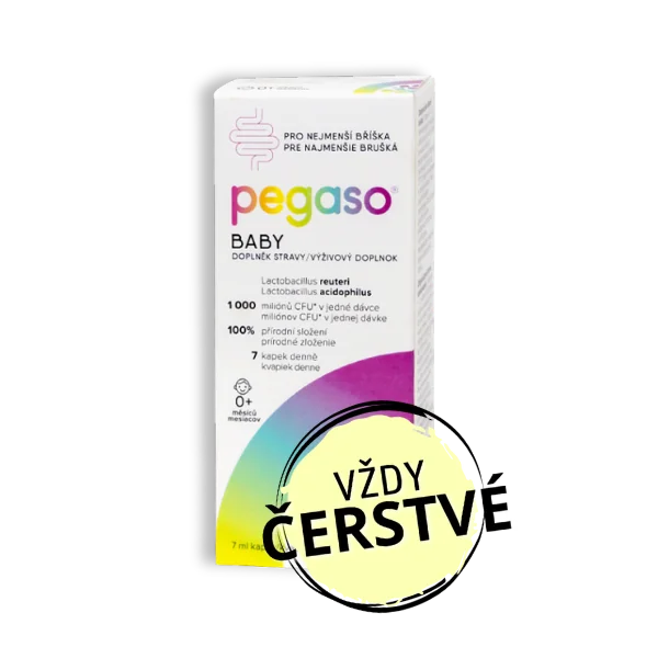 pegaso BABY kvapky 1×7 ml, výživový doplnok