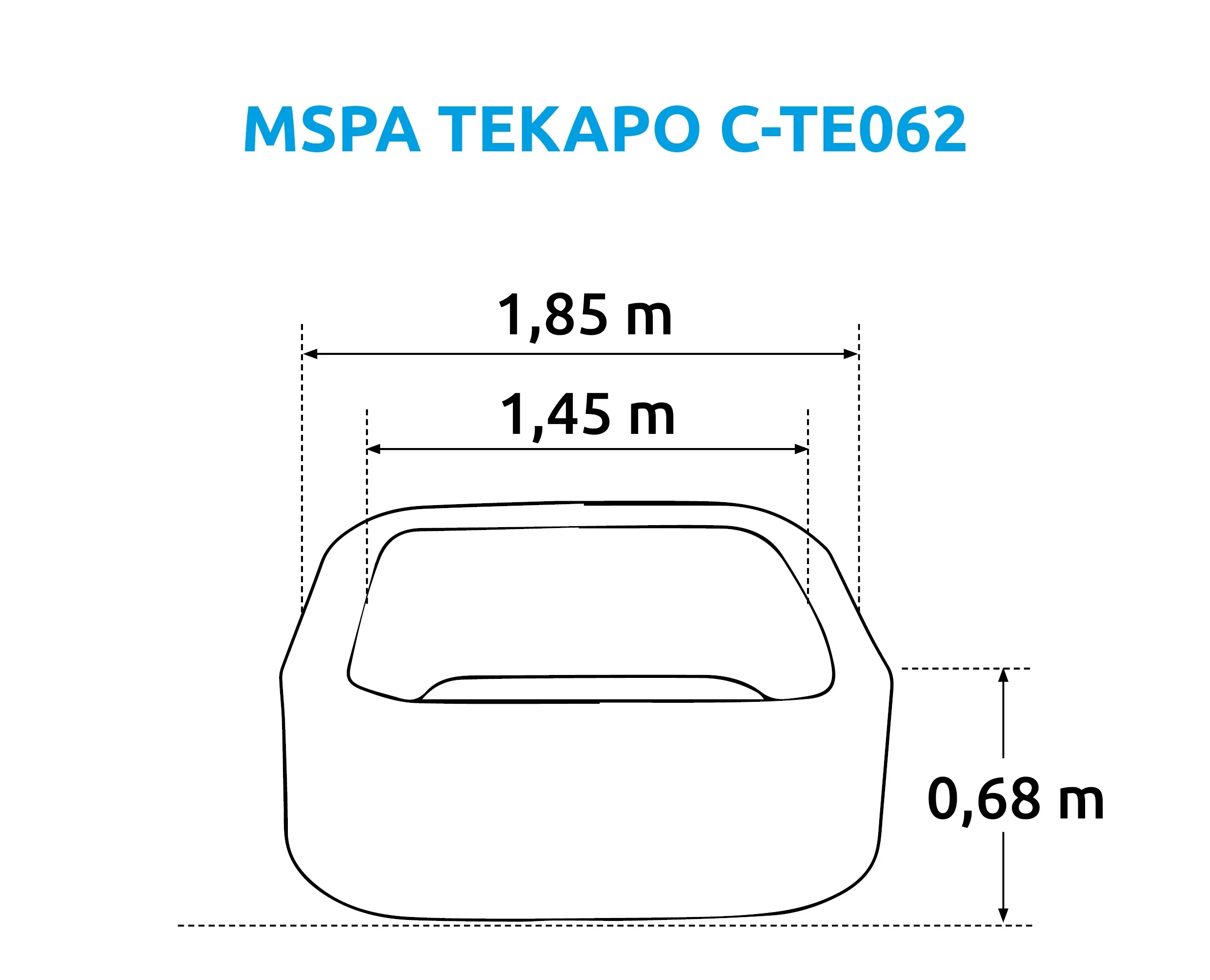 Nafukovacia vírivka Marimex MSPA Tekapo C-TE062 ## 11400267