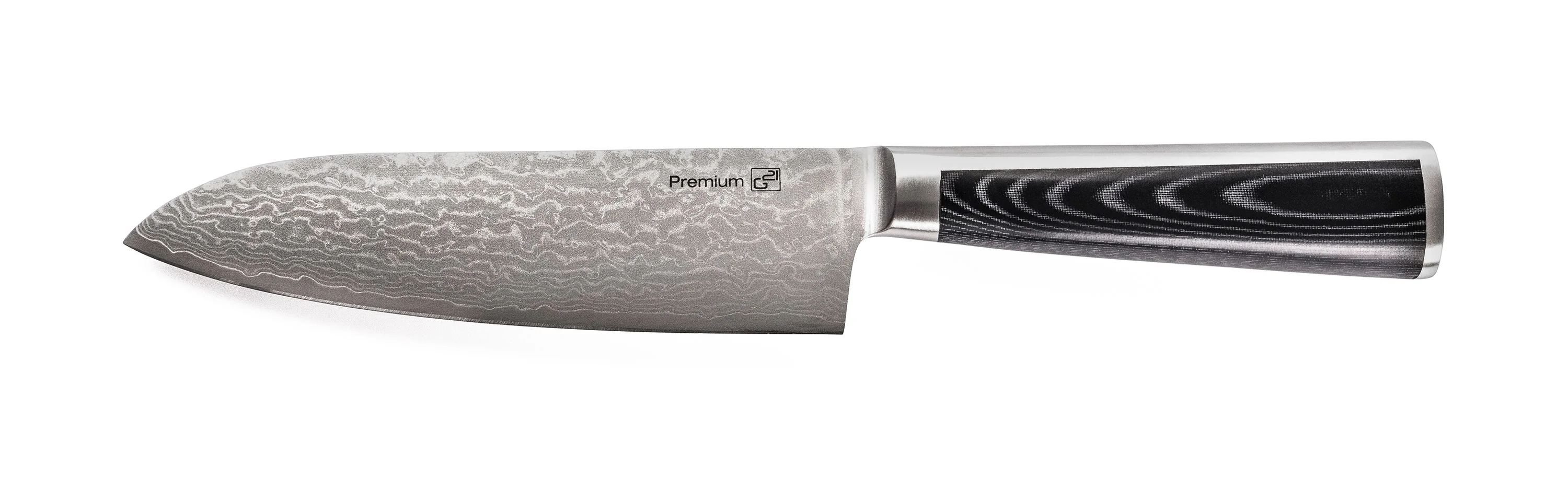 G21 Nôž Damascus Premium 17 cm, Santoku Damascus Premium 17 cm, Santoku G21-DMSP-SNTk17