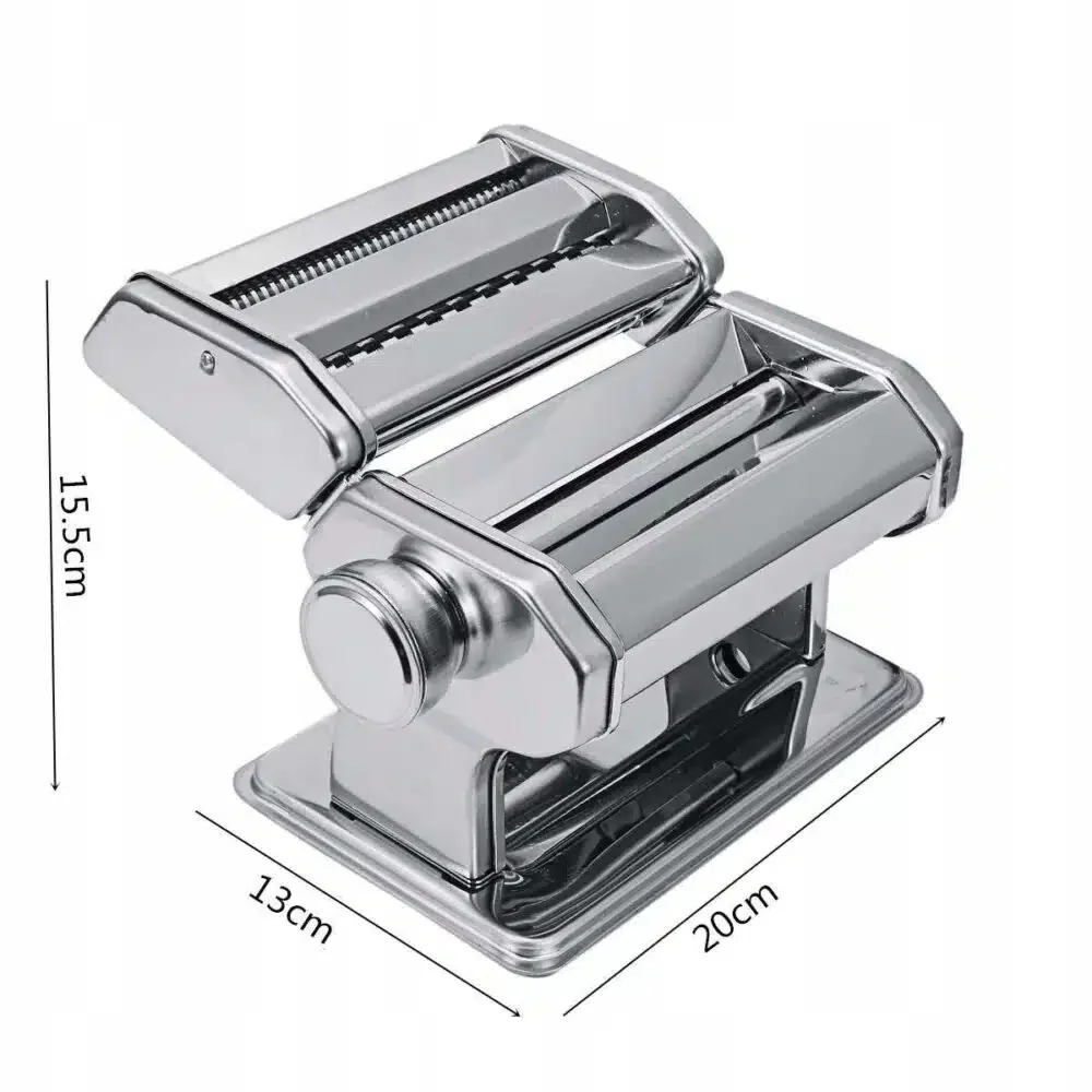 MG Pasta Machine strojček na cestoviny, strieborný
