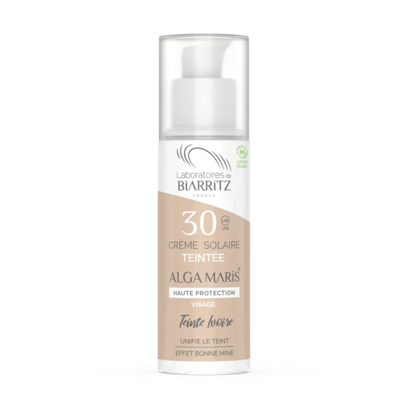 ALGA MARIS tónovací krém s faktorom SPF30 Obsah 50 ml, Odtieň 01 ivory