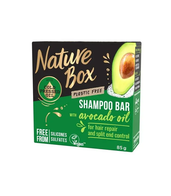 Nature Box tuhý šampón Avokádo