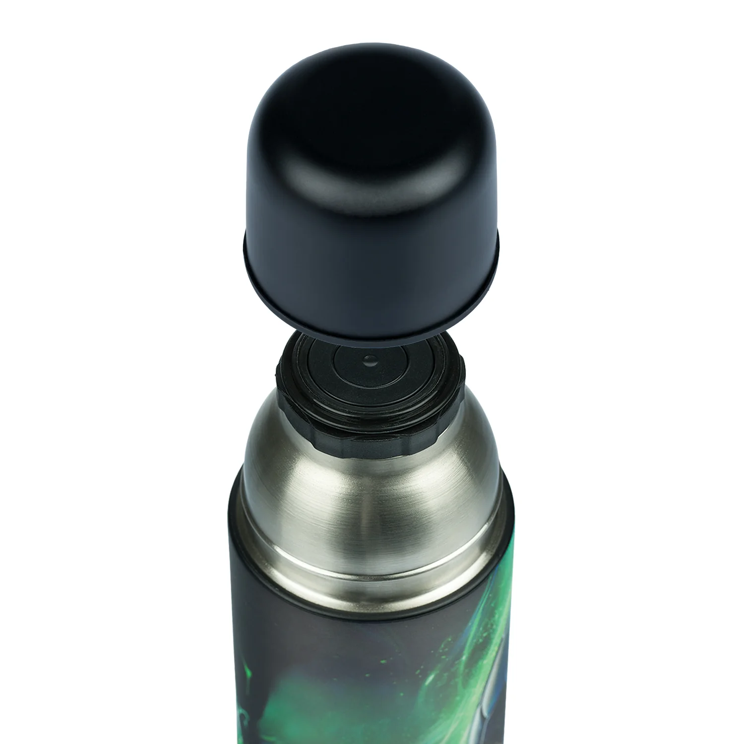 Baagl Termofľaša Lopta 550 ml Antikorová, modrá