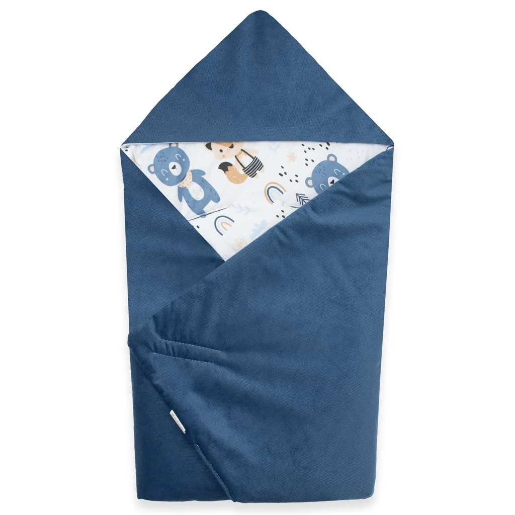 Zateplená zavinovačka do autosedačky New Baby blue , 20C56833