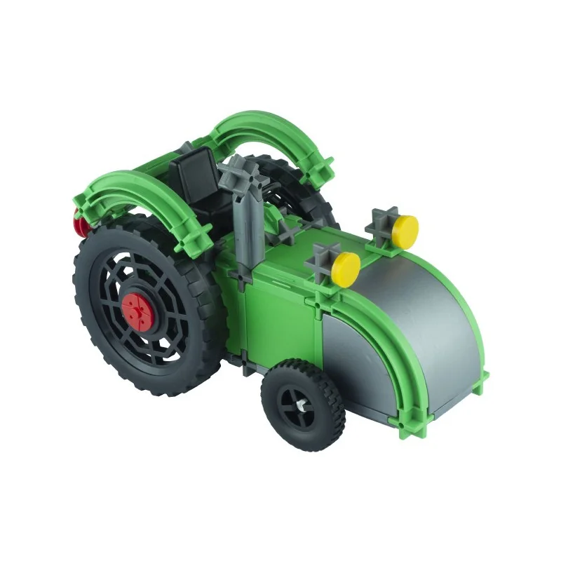 SEVA Stavebnica Seva Doprava Traktor plast 384 dielikov v krabici 35x33x5cm 5+