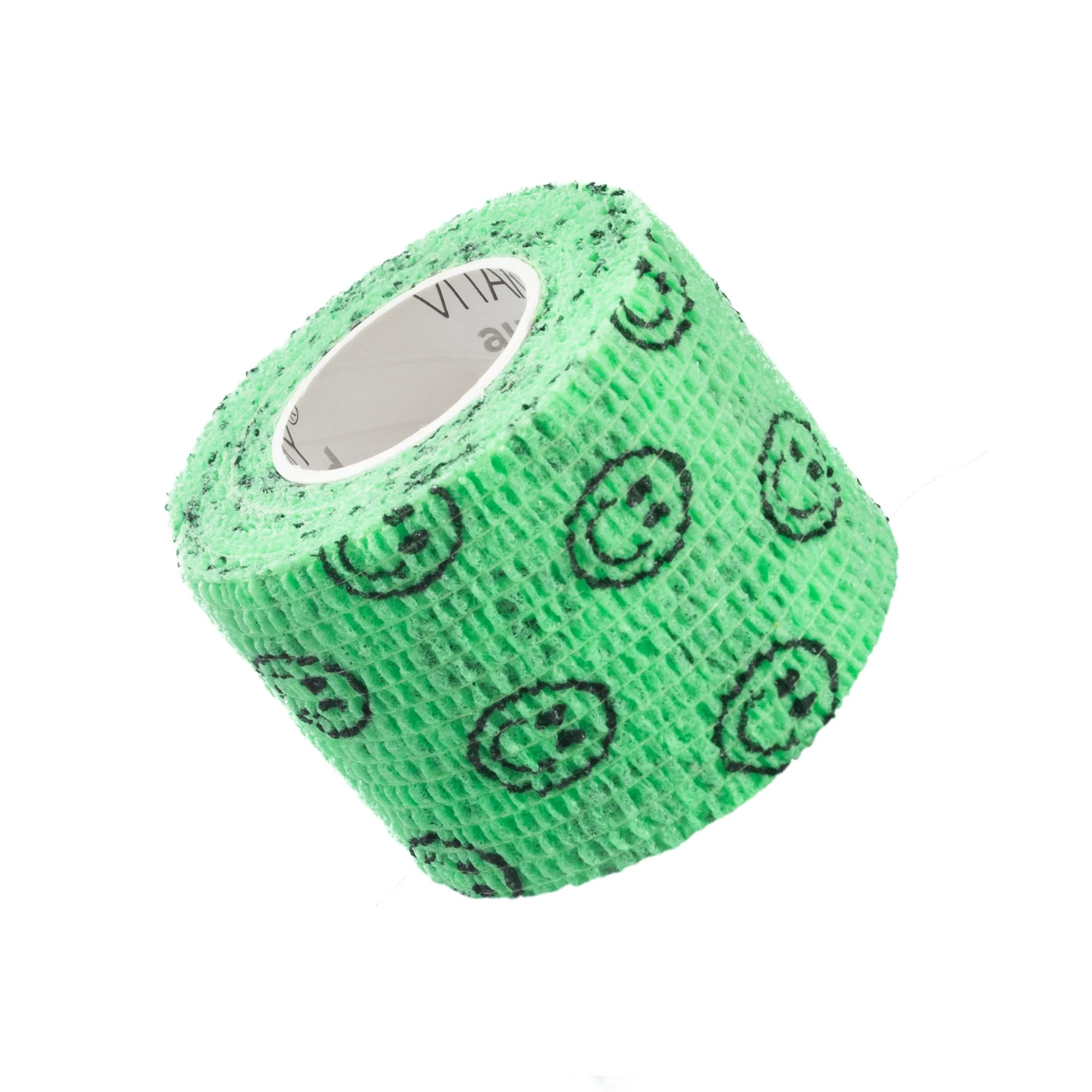 VITAMMY Autoband samolepiaca bandáž s potlačou smajlík zelená 5 cm x 450 cm