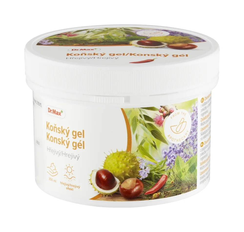 Dr. Max Konský gél hrejivý 1×350 ml, konský gél hrejivý