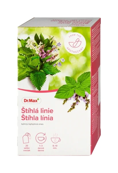 Dr.Max Štíhla línia bylinná zmes 20×1,5 g, bylinná zmes, v nálevových vrecúškach
