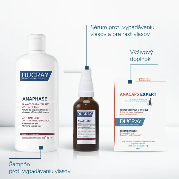 DUCRAY ANAPHASE Šampón 200 ml