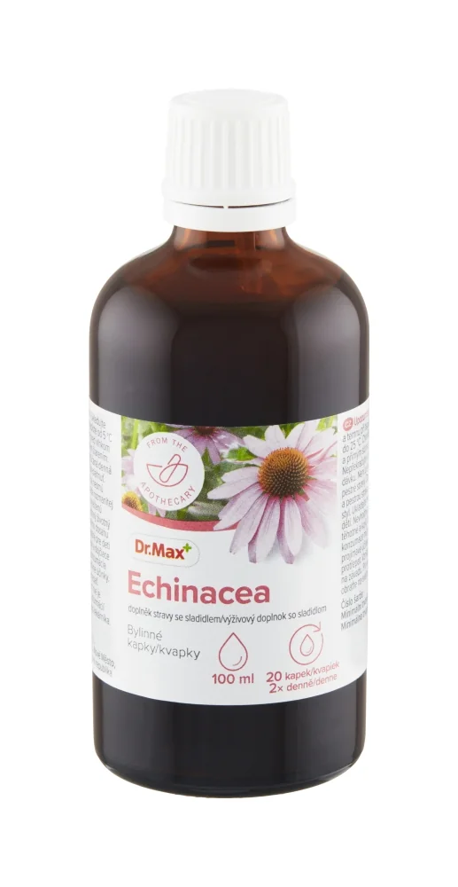 Dr. Max Echinacea kvapky 1×100 ml, bylinné kvapky
