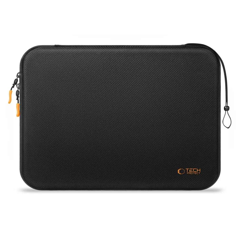 Tech-Protect Hard Pouch obal na notebook 15-16'', čierny / oranžový