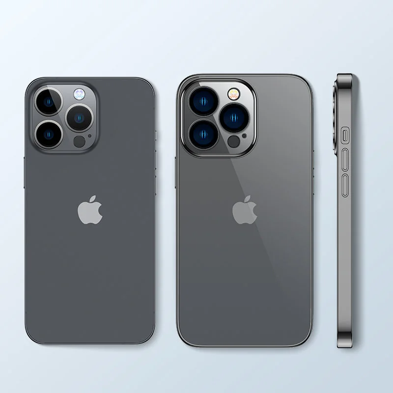 Joyroom Metalic Frame silikónový kryt na iPhone 14 Pro Max, čierny