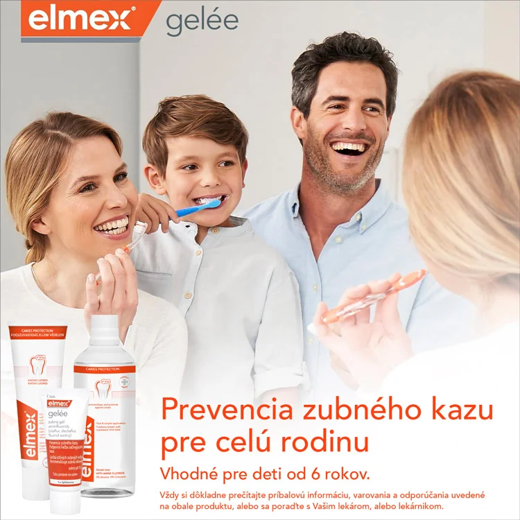ELMEX GELEÉ 1×25 g, zubný gél