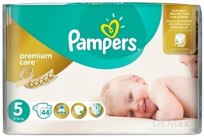 PAMPERS PREMIUM CARE 5 Junior 1x44 ks, detské plienky (11-18 kg)